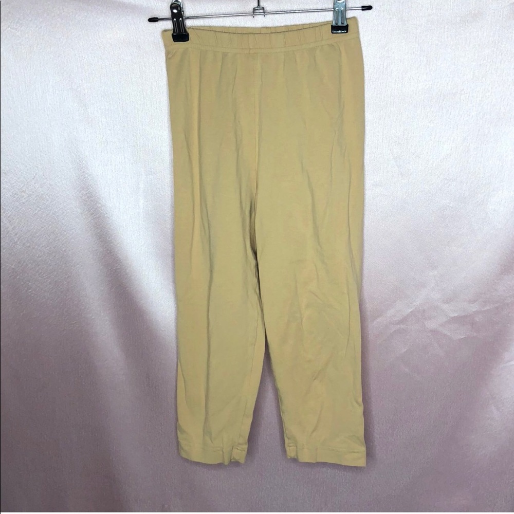 AMERICAN APPAREL NUDE CAPRI LEGGINGS